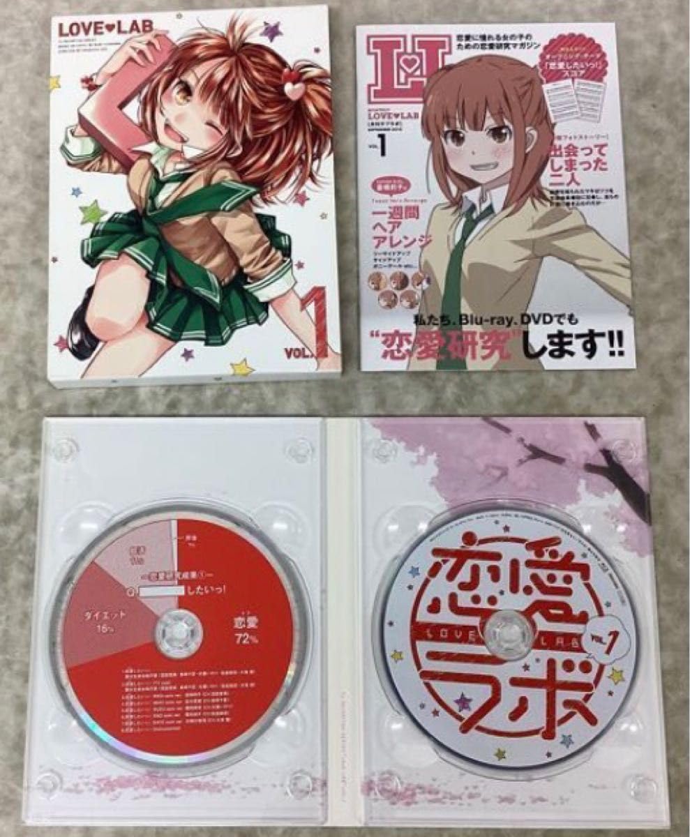 恋愛ラボ 完全生産限定版Blu-ray 全7巻セット未開封